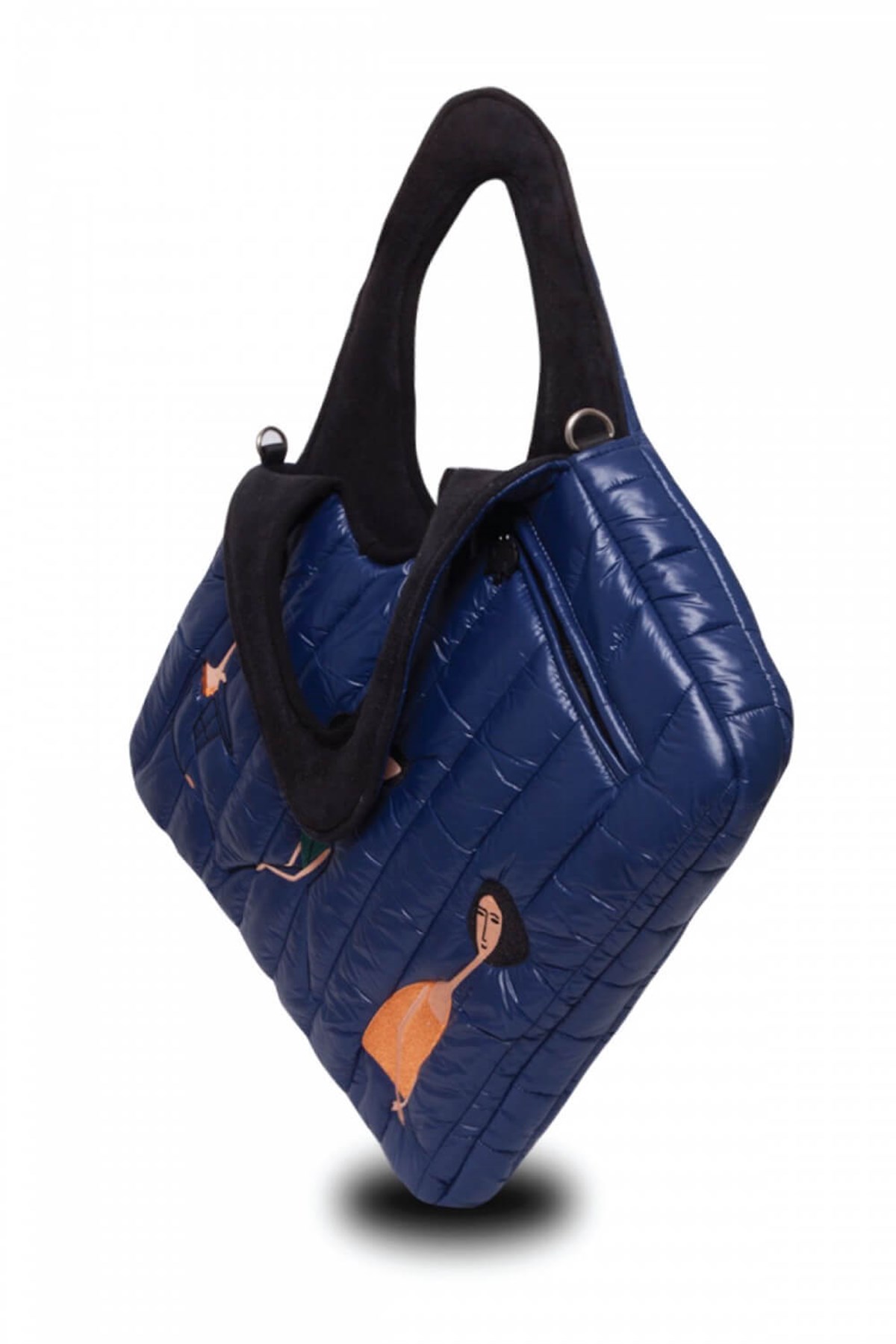 İŞLEMELİ OMUZ ÇANTASI