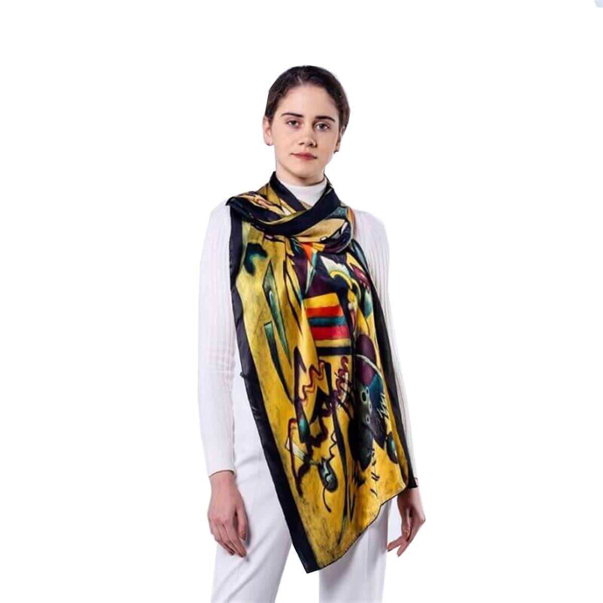 Kandinsky Point and Line İpek Fular