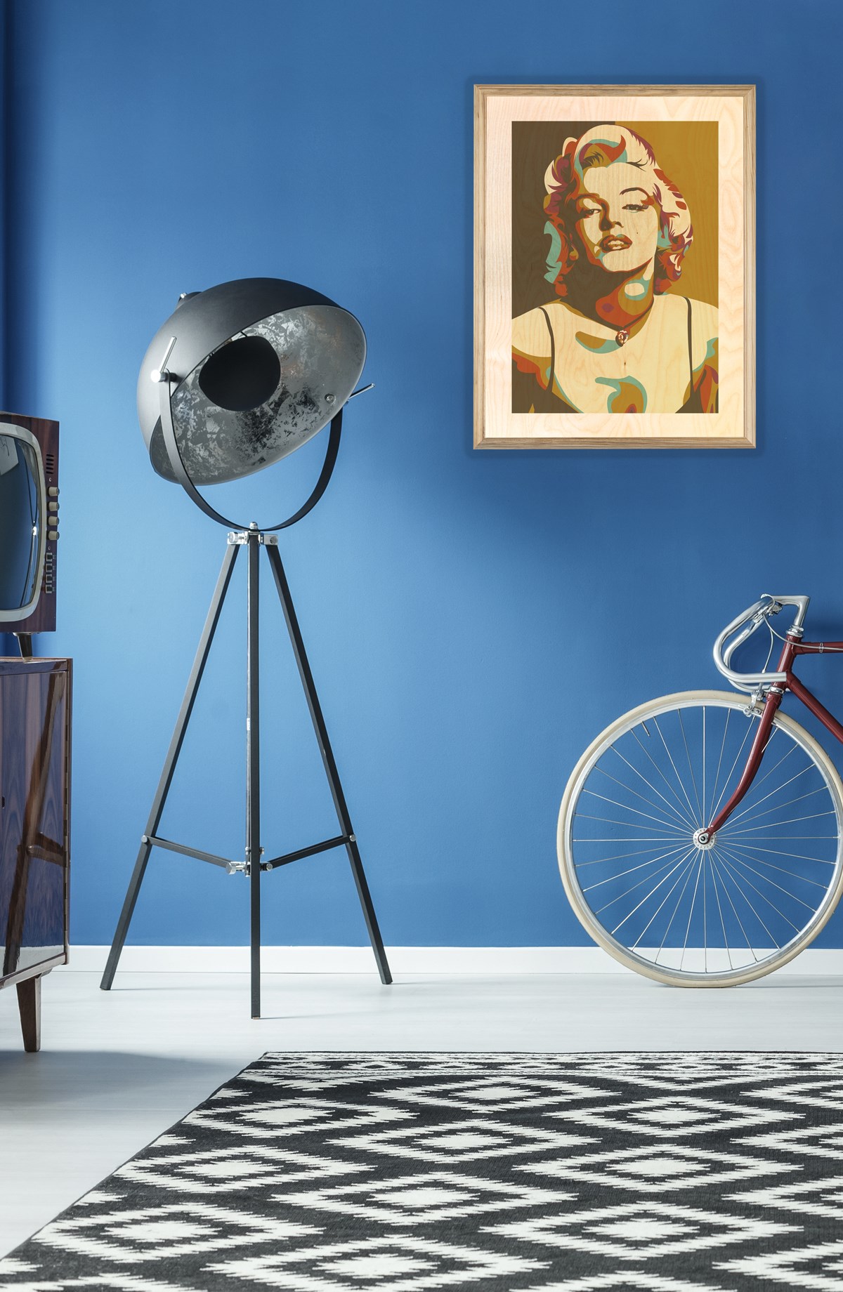 Marılyn Monroe 2 Wooden Table