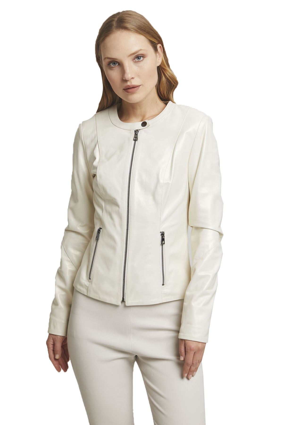 Nancy Kadın Deri Mont