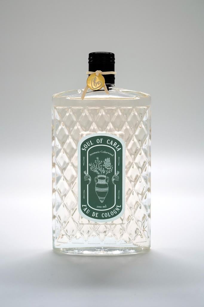 Sedir Kokulu Soul Of Caria Eau De Kolonya 200 Ml Özel Cam Şişe