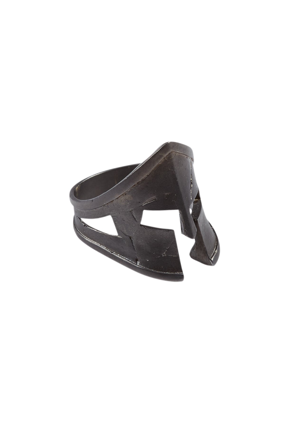 SPARTAN MASK MODEL TASARIM 925 AYAR GÜMÜŞ YÜZÜK