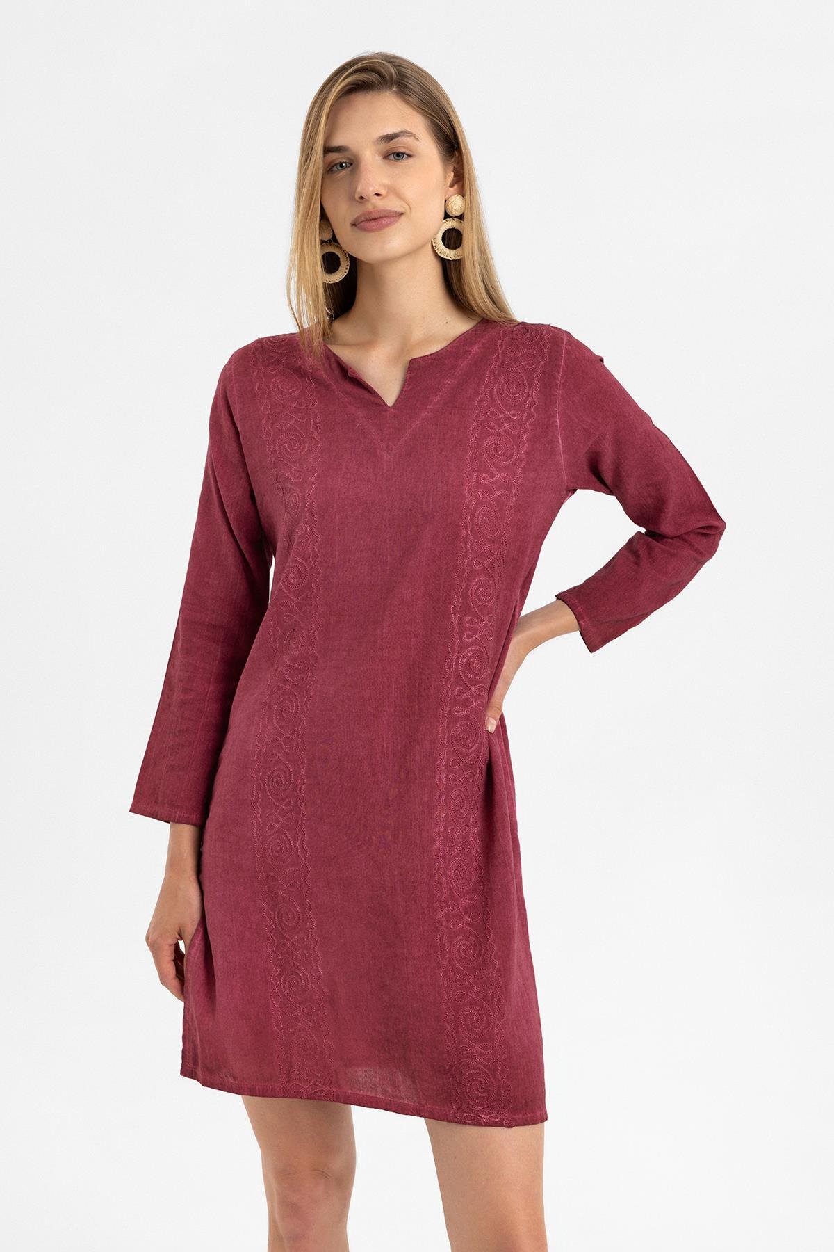 U-511 KADIN KISA ELBİSE