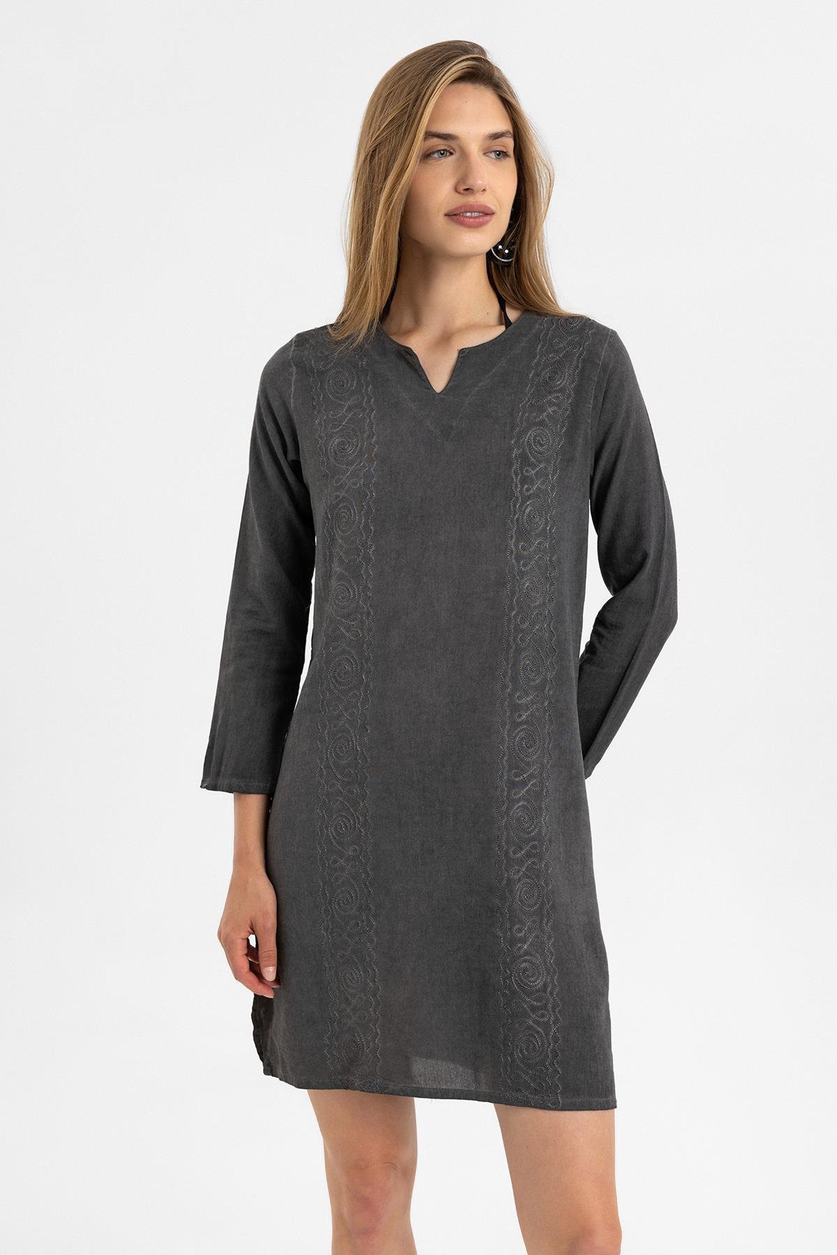 U-511 KADIN KISA ELBİSE