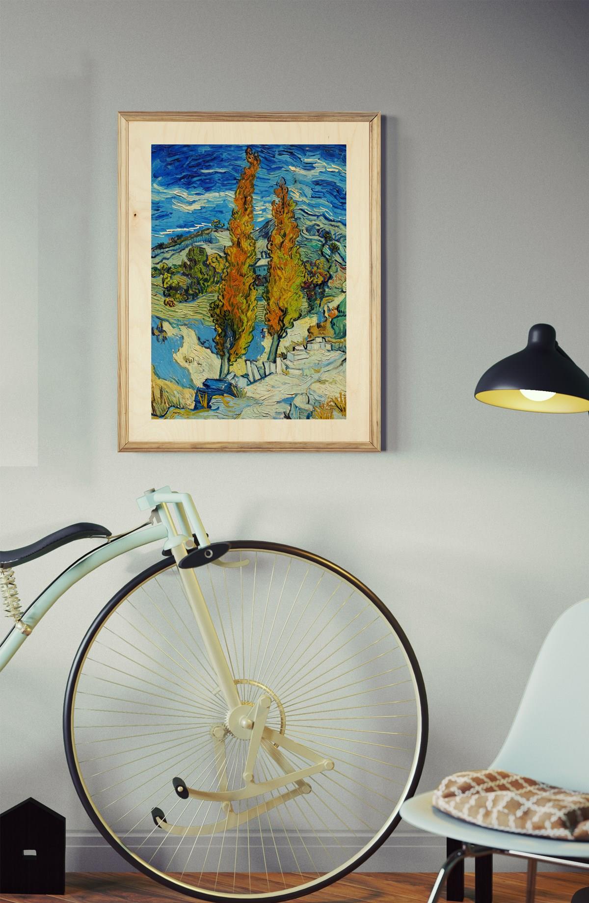 VAN_GOGH SAINT REMYDE Poplars Wooden Table