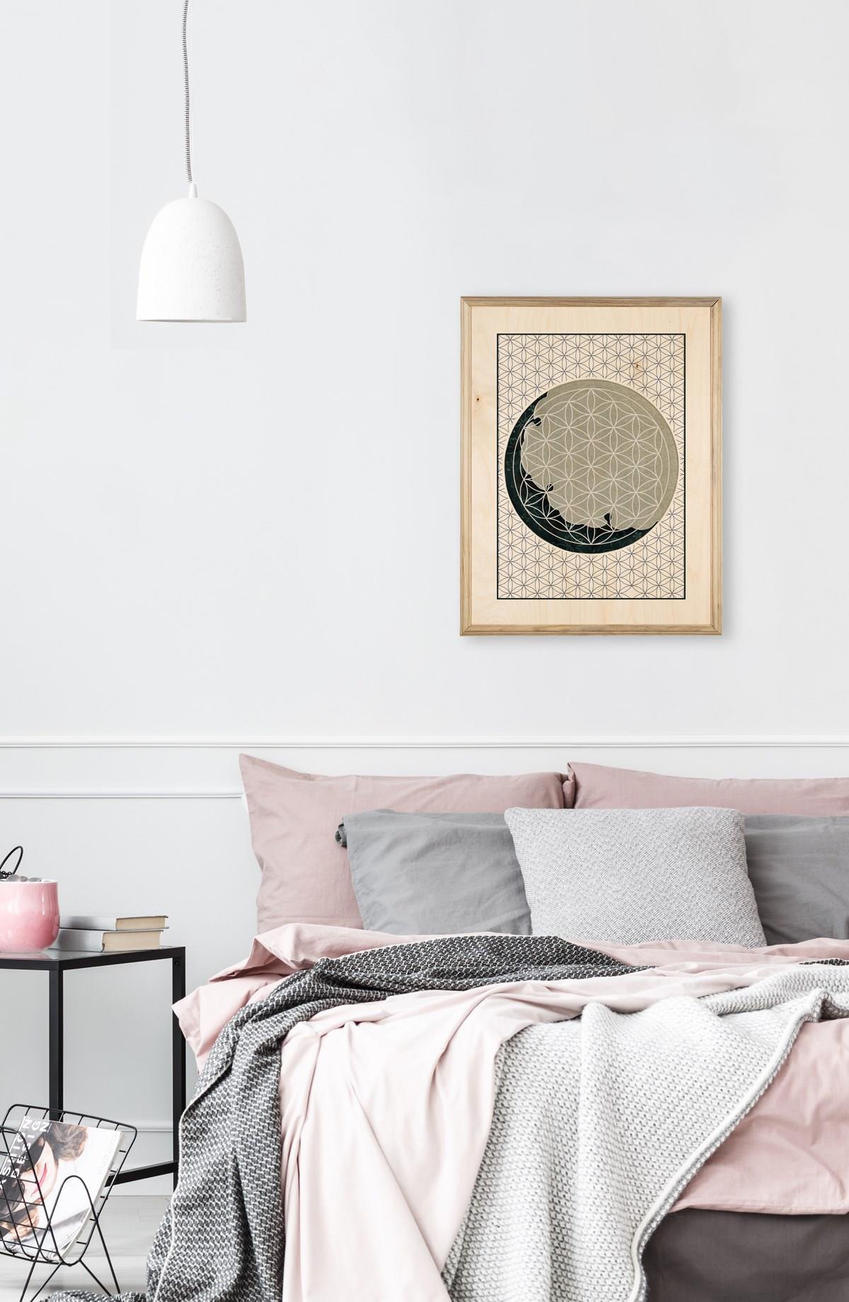 YAŞAM ÇİÇEĞİ Wooden Table