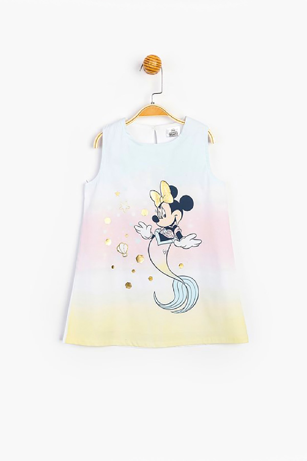 DISNEY LİSANSLI MİNNİE TASARIM ELBİSE