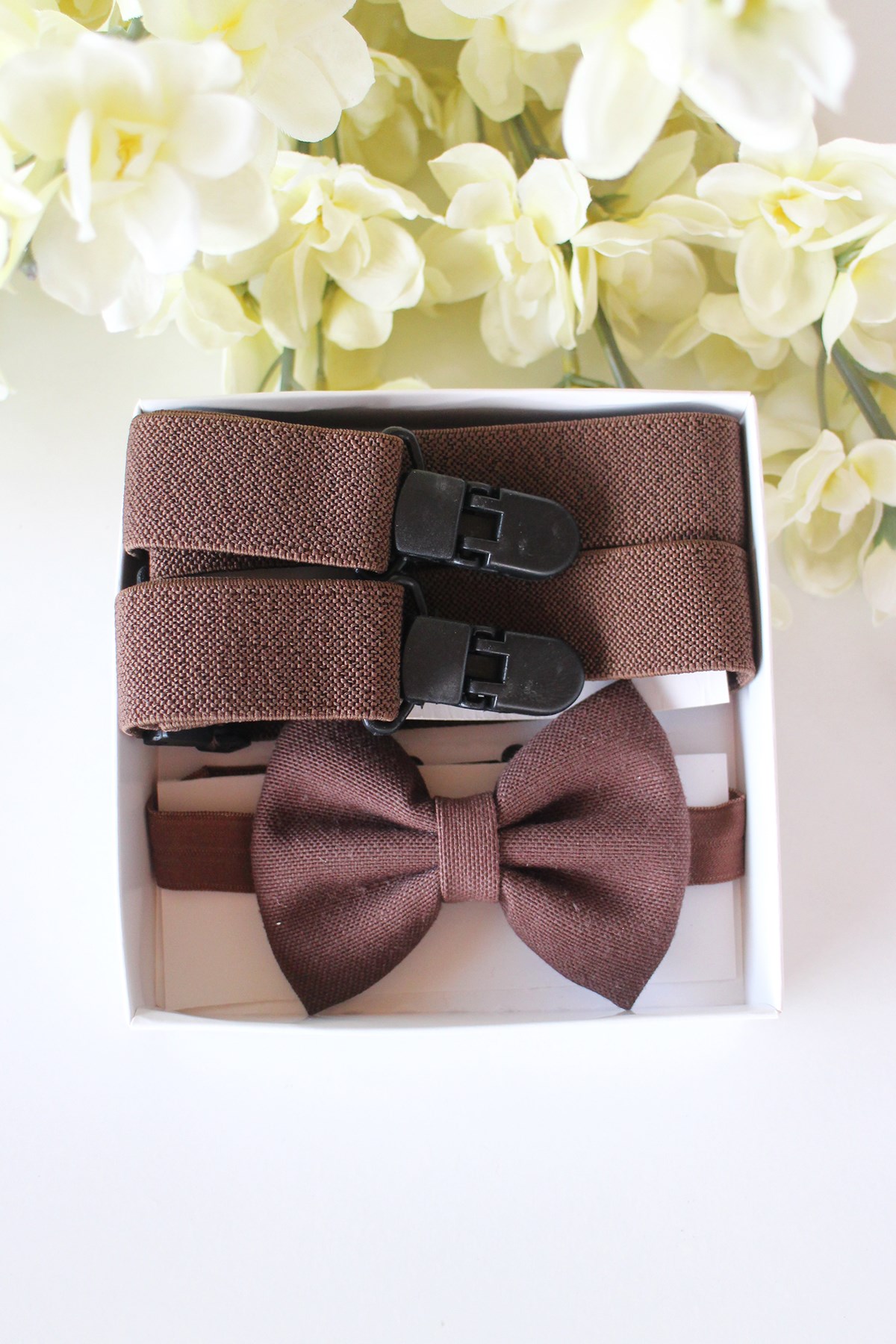 KAHVERENGİ PAPYON SET