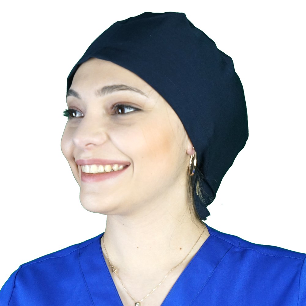  Lacivert  Hemşire Doktor Bonesi