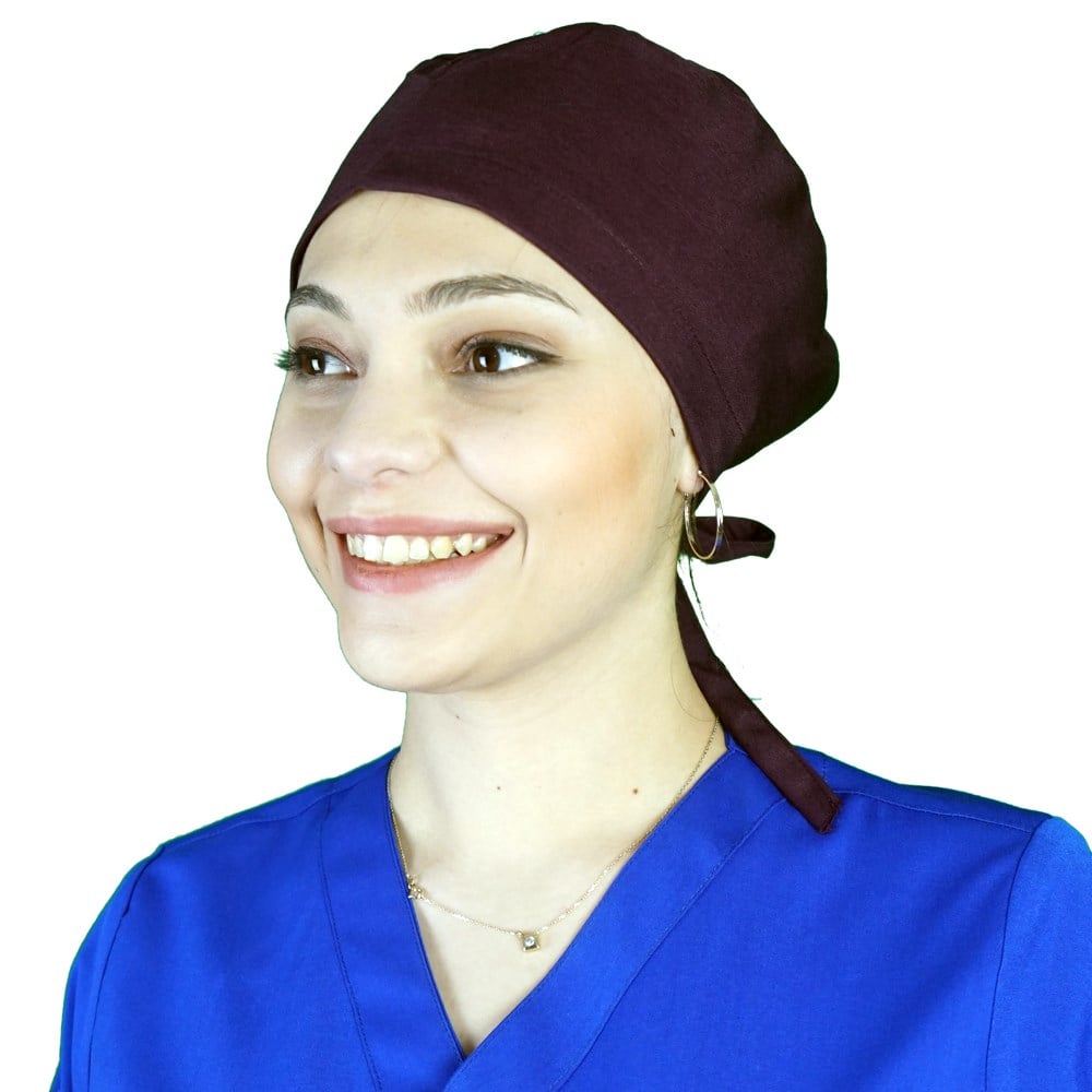  Mürdüm Renk Hemşire Doktor Bonesi