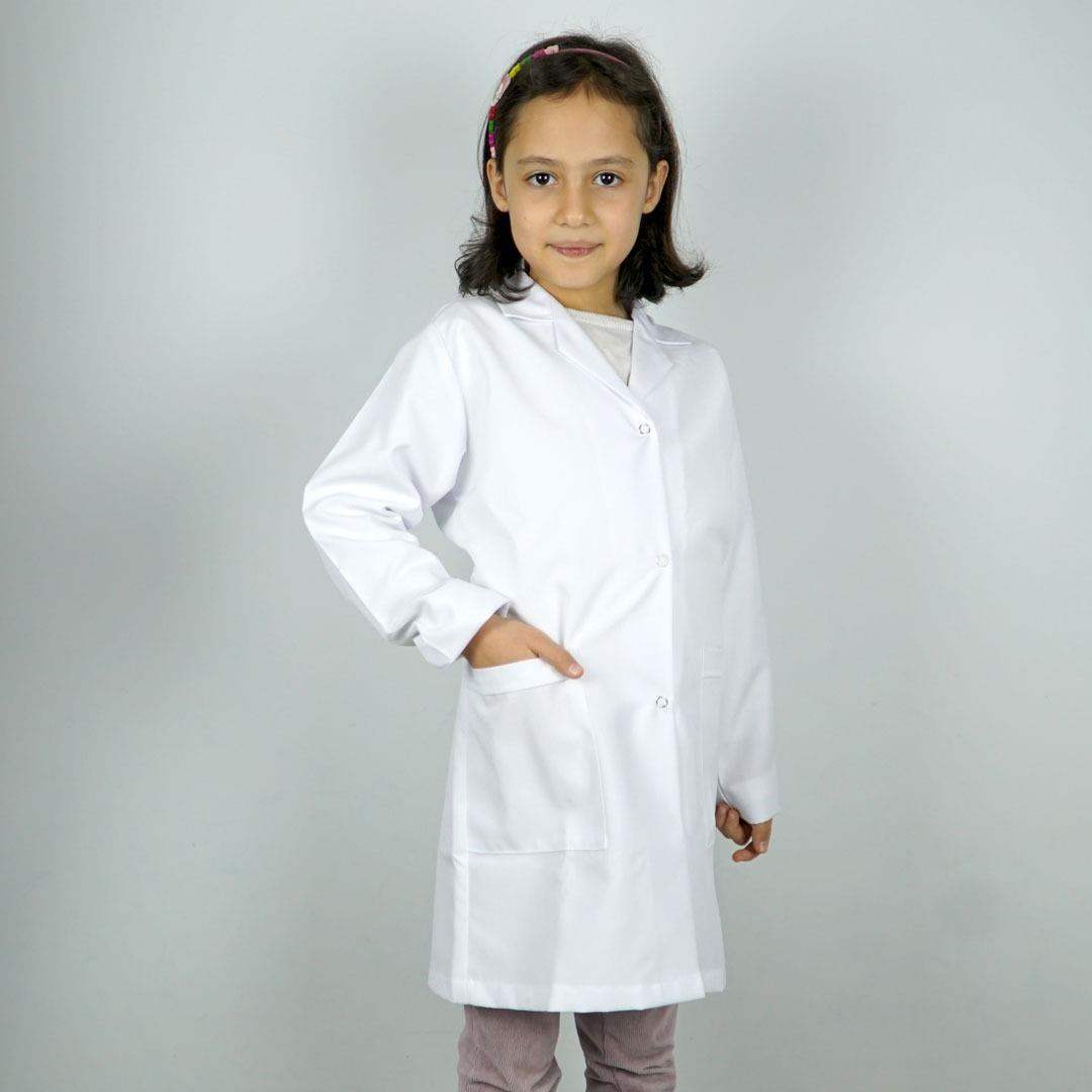 çocuk önlüğü 7-10 yaş ÇOCUK DOKTOR LABORATUVAR ÖNLÜĞÜ 7-10 YAŞÖnlükler
