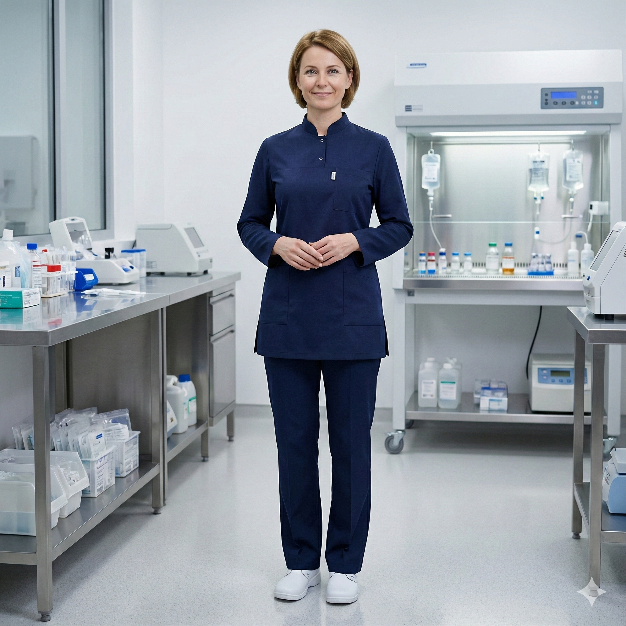 LACİVERT HAKİM YAKA SOFT LİKRALI DOKTOR HEMŞİRE SCRUBS TAKIMTesettür forma, hemşire forma, scrubs, hemşire kıyafeti, hemşire önlük, hemşire üniforma, terycotton forma, uzun kollu bayan formaTesettür Formalar