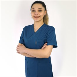 LİKRALI soft kumaş V yaka hemşire doktor formaları 
