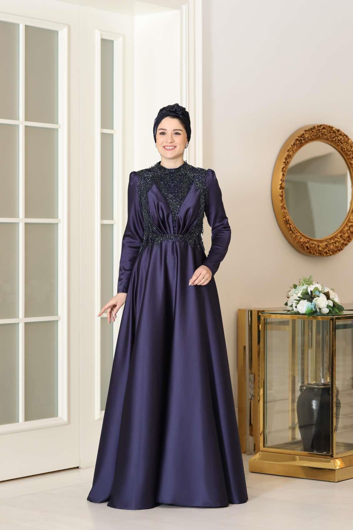 Henna Abiye Lacivert BBF30BBF30-LACİVERTBurak Baran