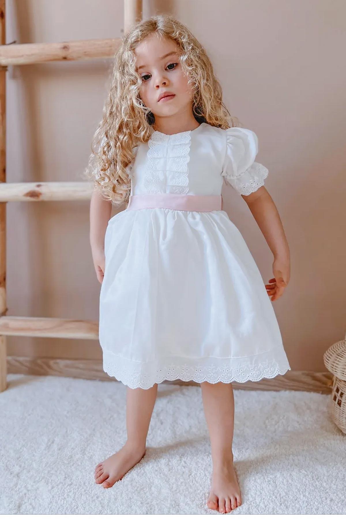 Ribbon Dress Pink MDVK140