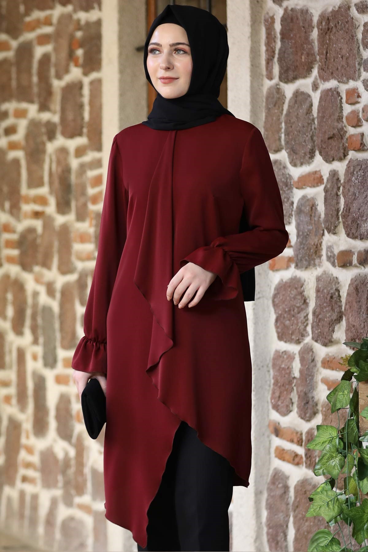 Nisa Tunik Bordo ELB20ELB20-BORDOElben