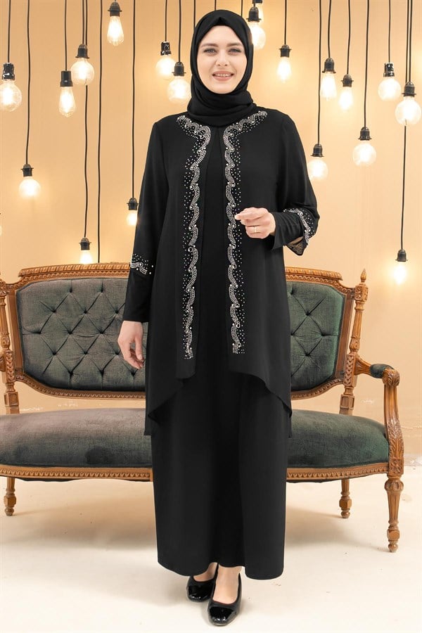 Efsun - Abiye - Siyah - FHM628FHM628-SİYAHFahima