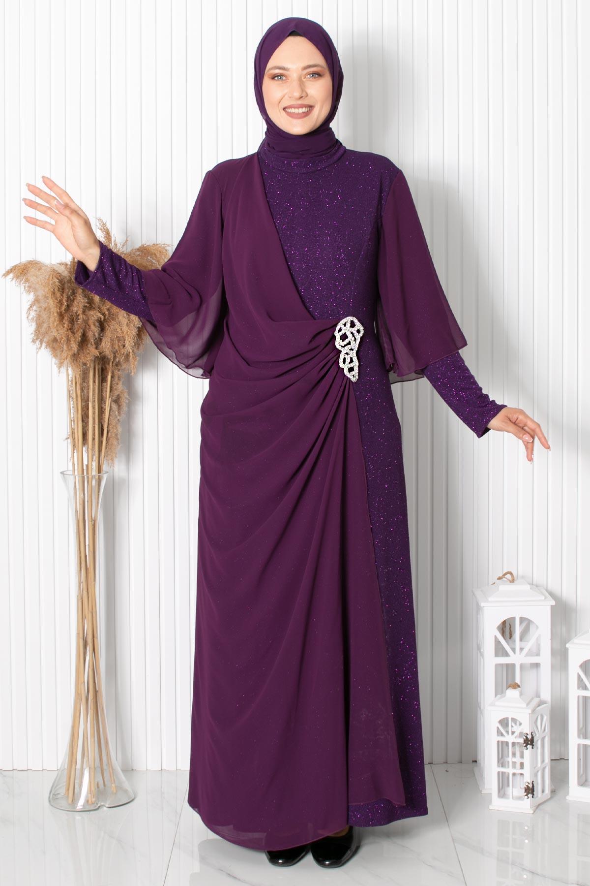 Damla Abiye Mor FHM886FHM886-MORFahima