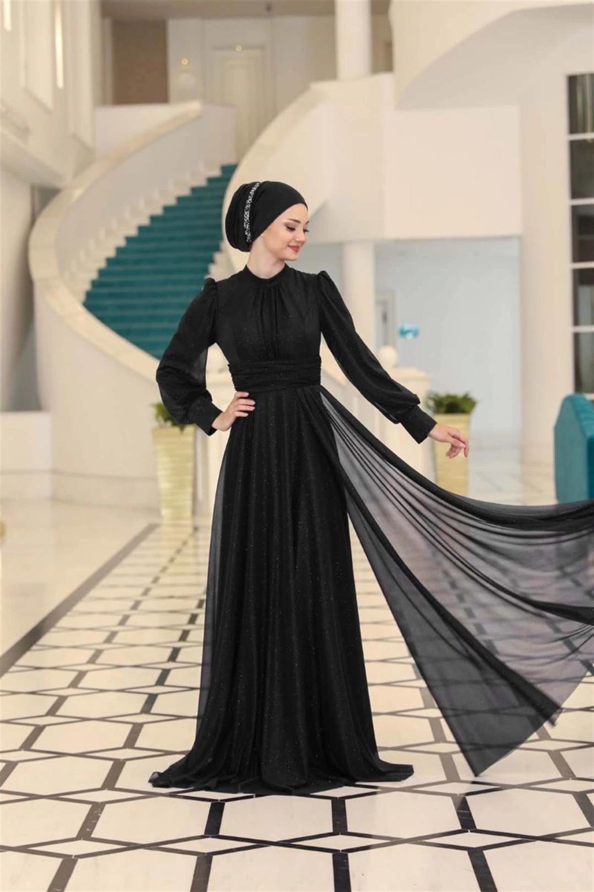 Kübra Abiye Siyah SN76SN76-SİYAHSefanisa