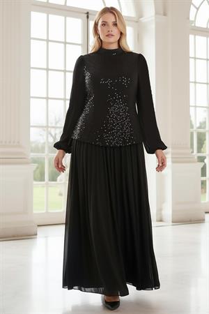 Işıltılı Uzun Abiye FHM970