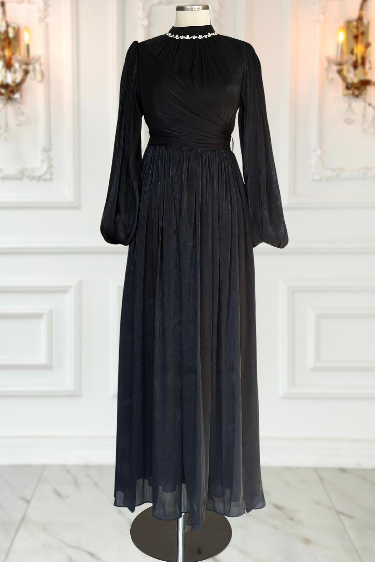 Pelin Abiye Siyah  AMH1036