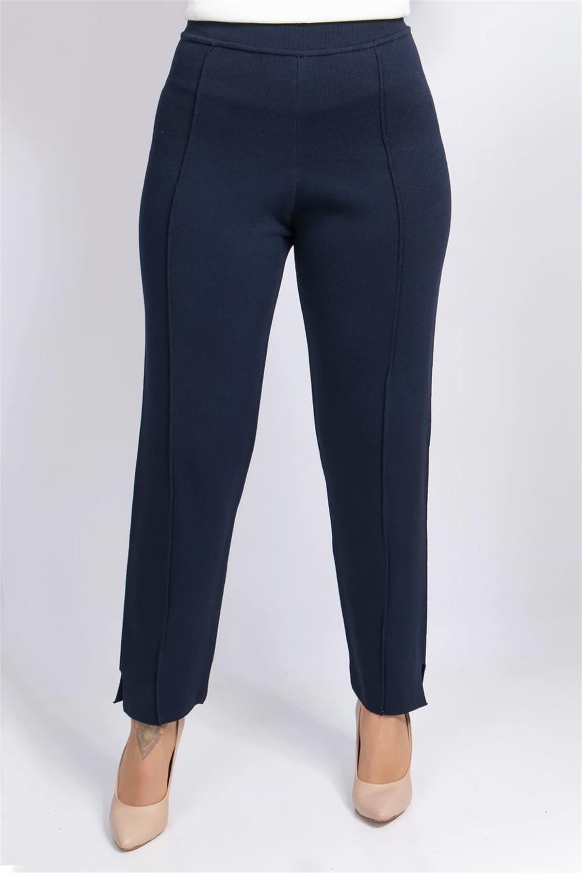 TRİKO KLASİK PANTOLON34006-LACİVERTFahima Elite