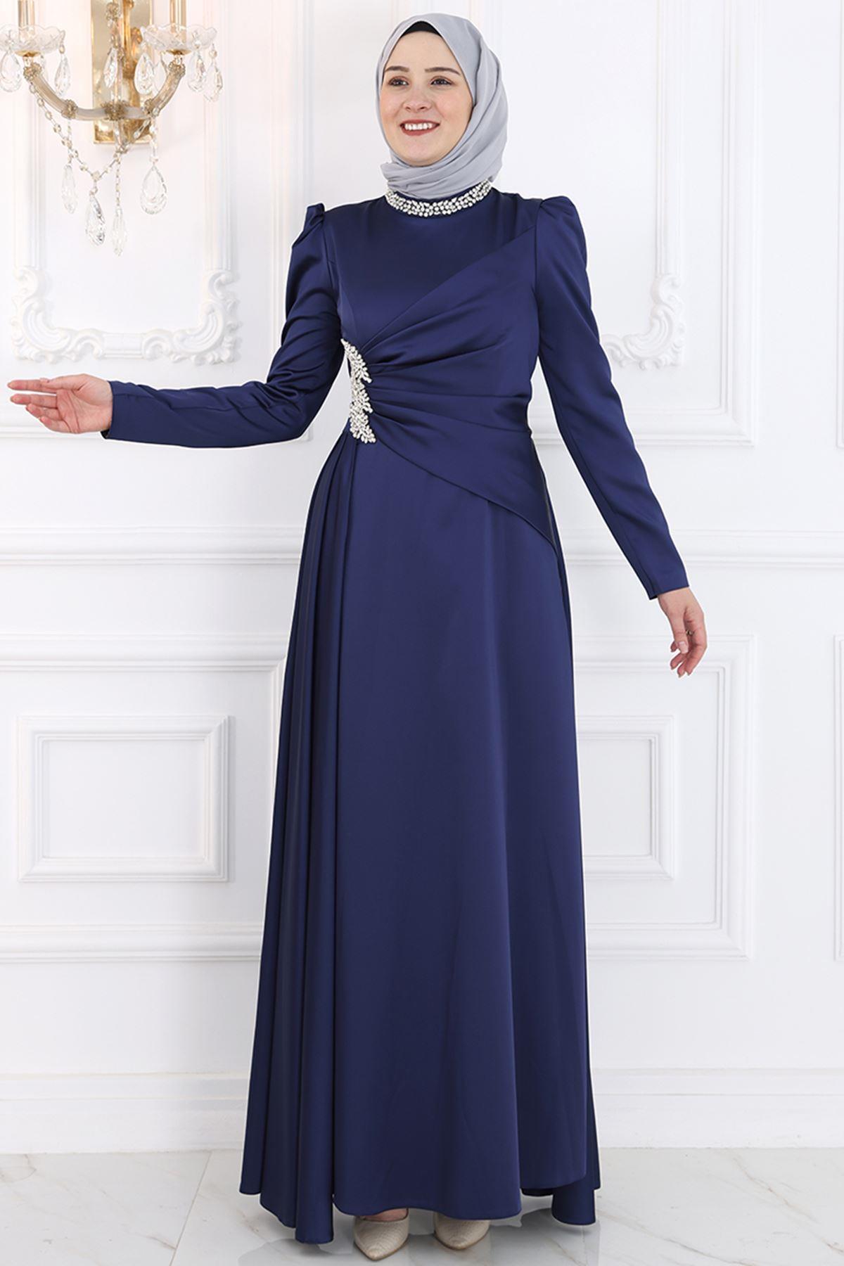 Lara Abiye Lacivert AMH988