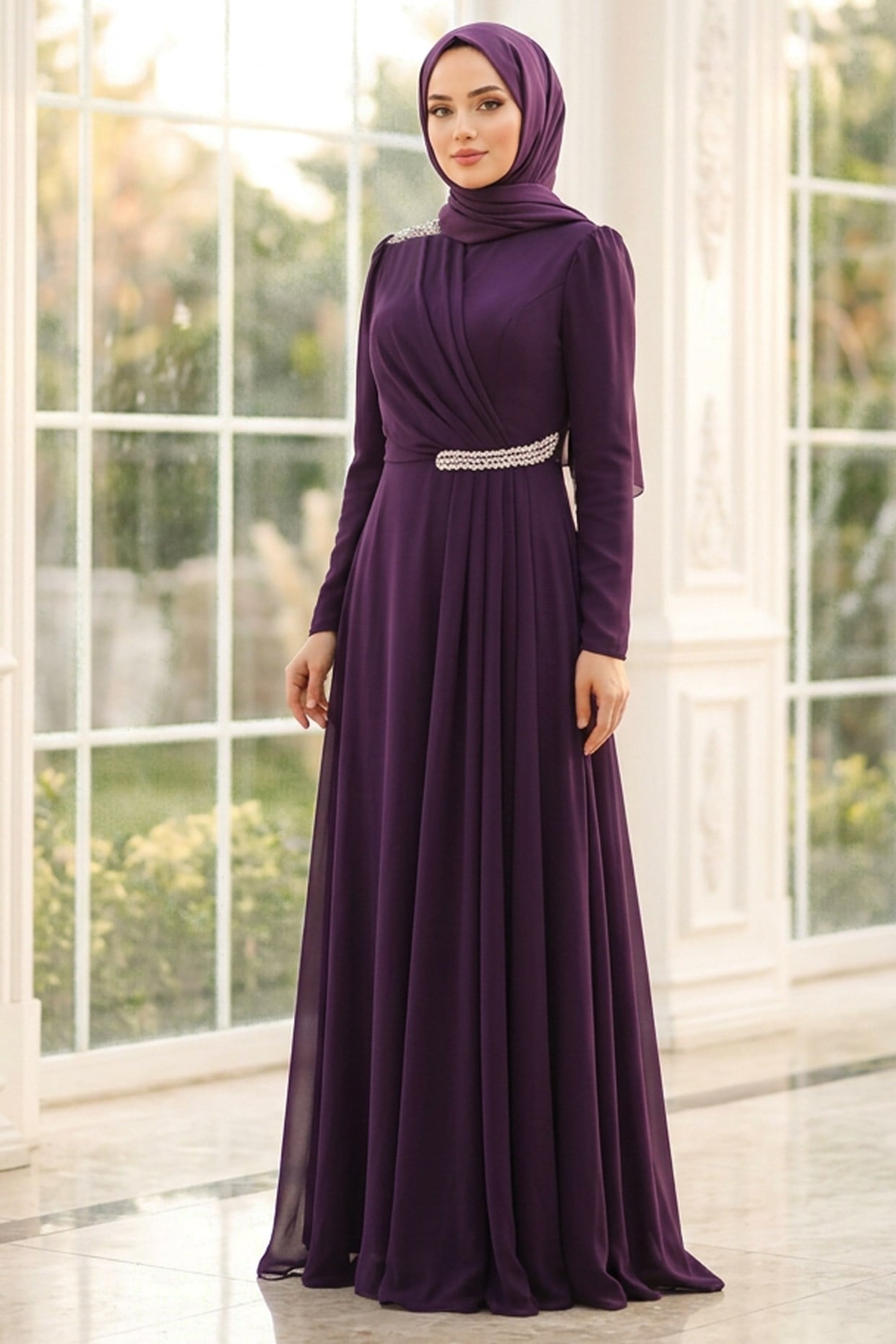 Perihan Abiye Elbise SAKS AHN284