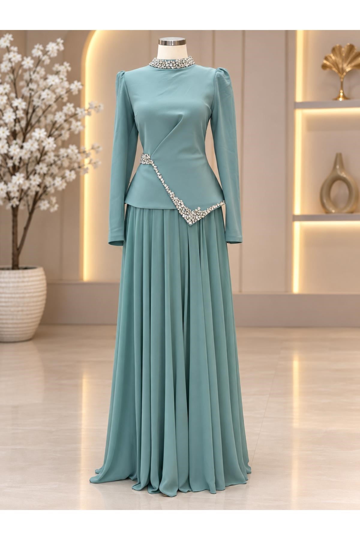 Yaren Abiye Mint AMH1168