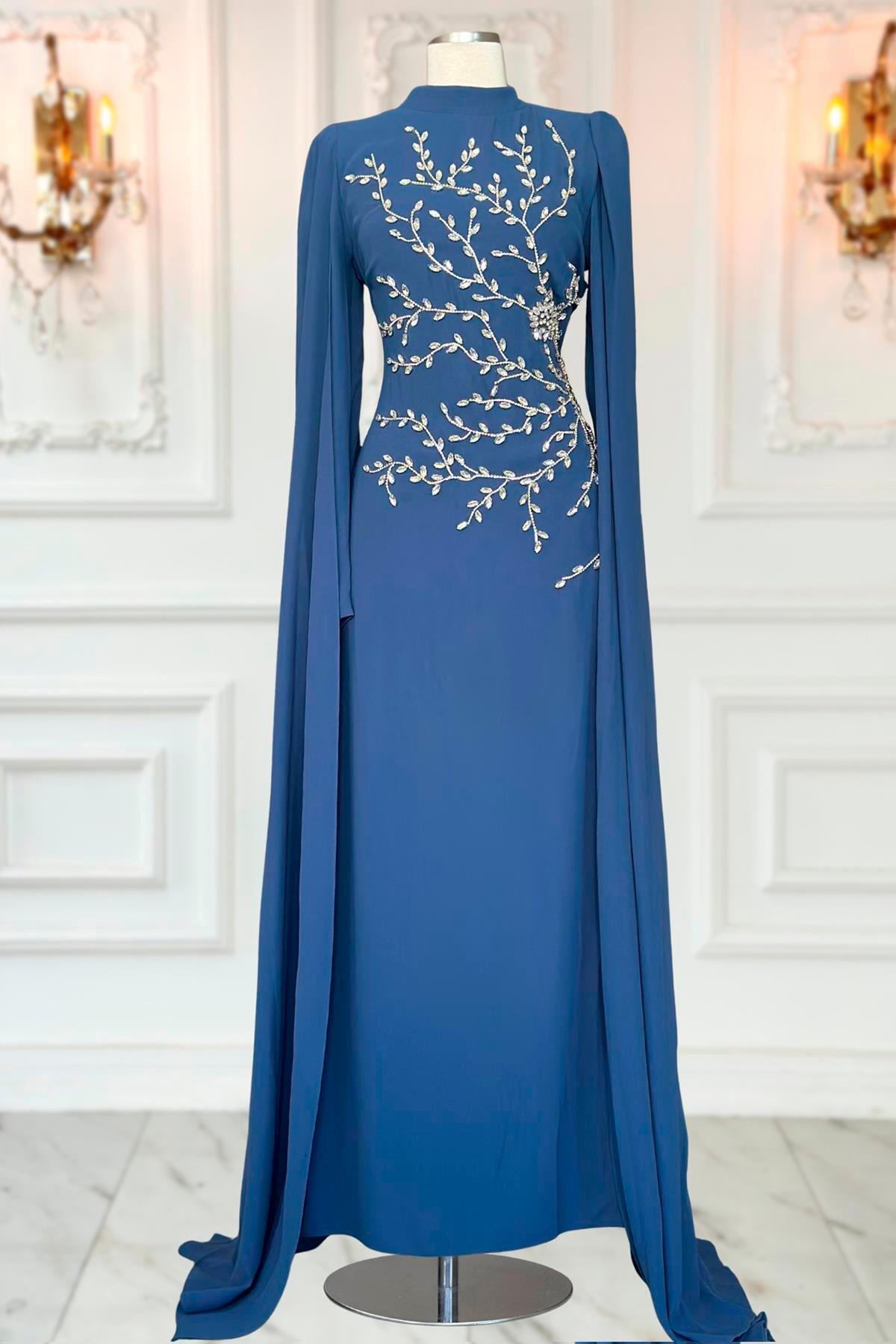 Alya Abiye İndigo AMH1072