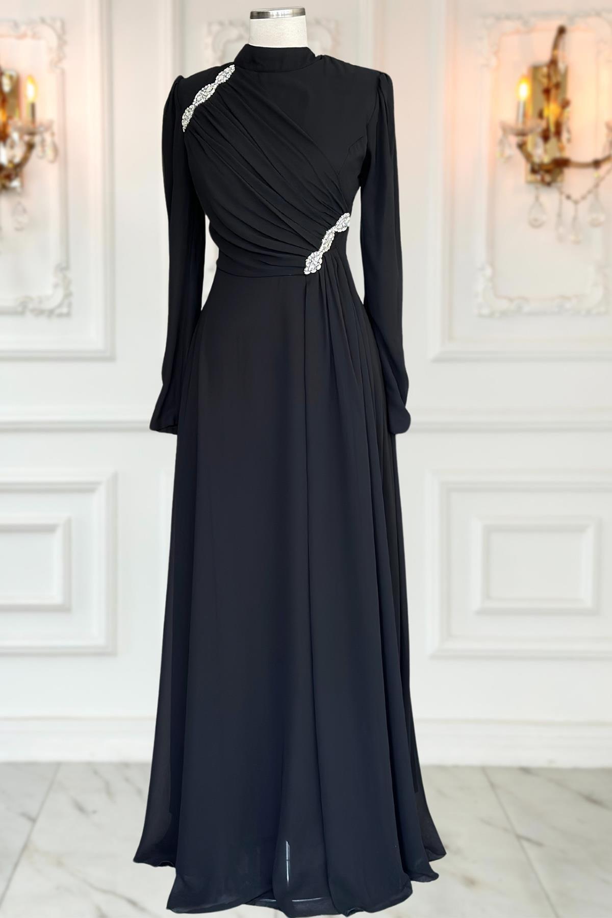 Eflin Abiye Siyah AMH1040