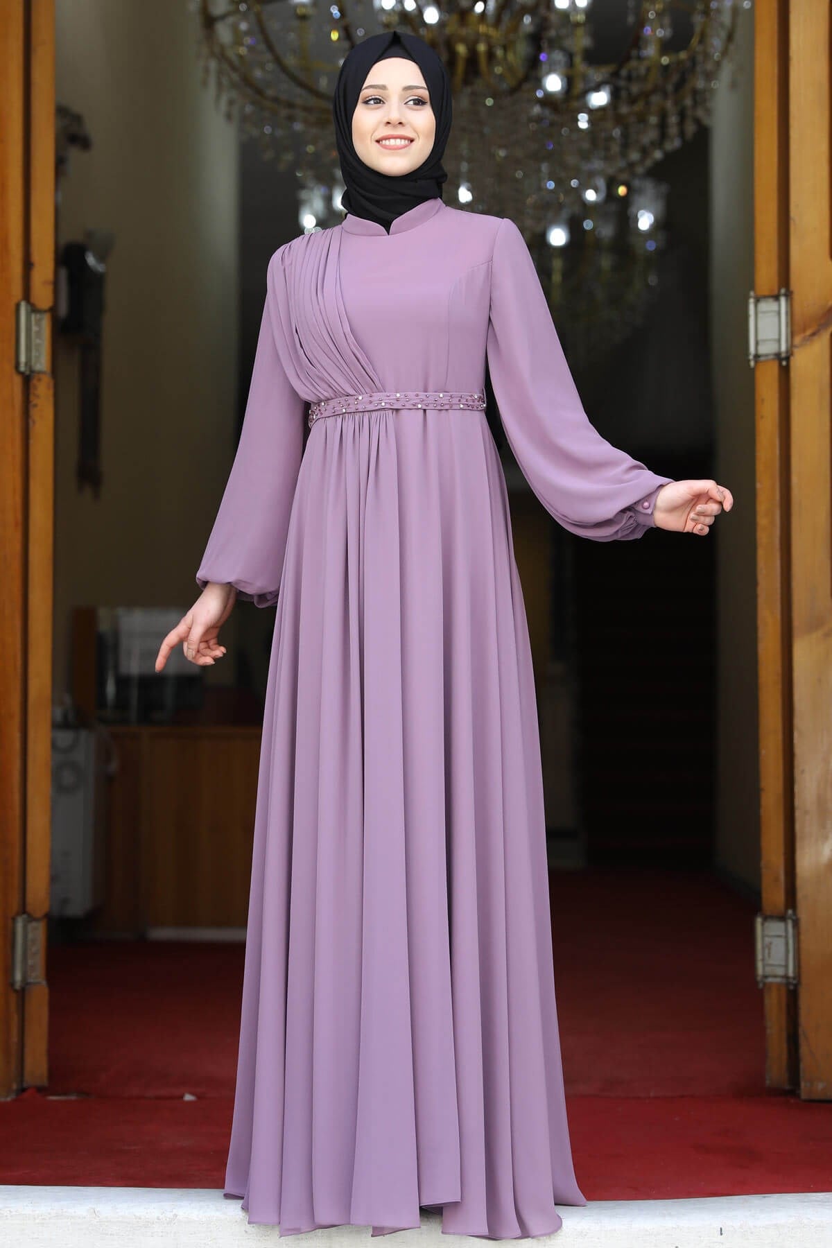 Ahsen - Abiye -Gül Kurusu - AMH626AMH626-GÜL KURUSUAmine Hüma
