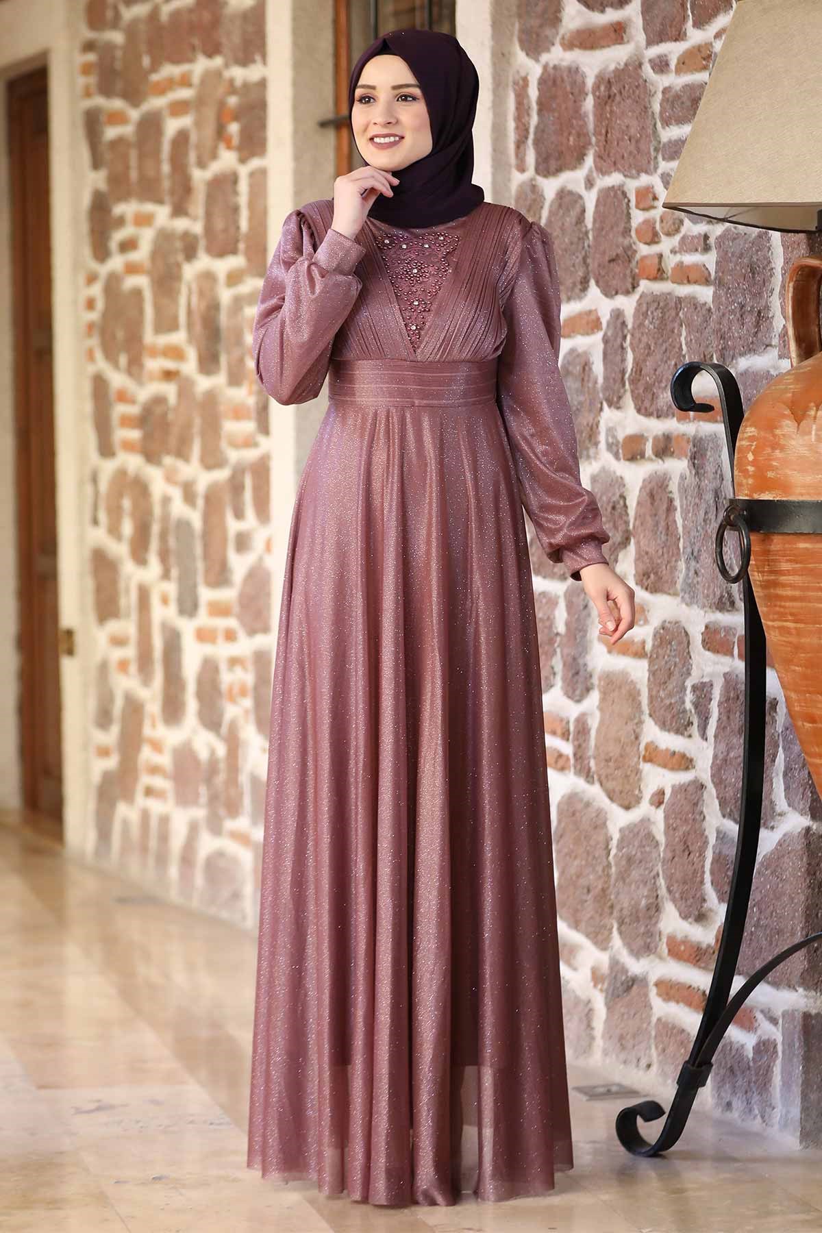 ELMAS ABİYEAMH750-GÜL KURUSUAmine Hüma