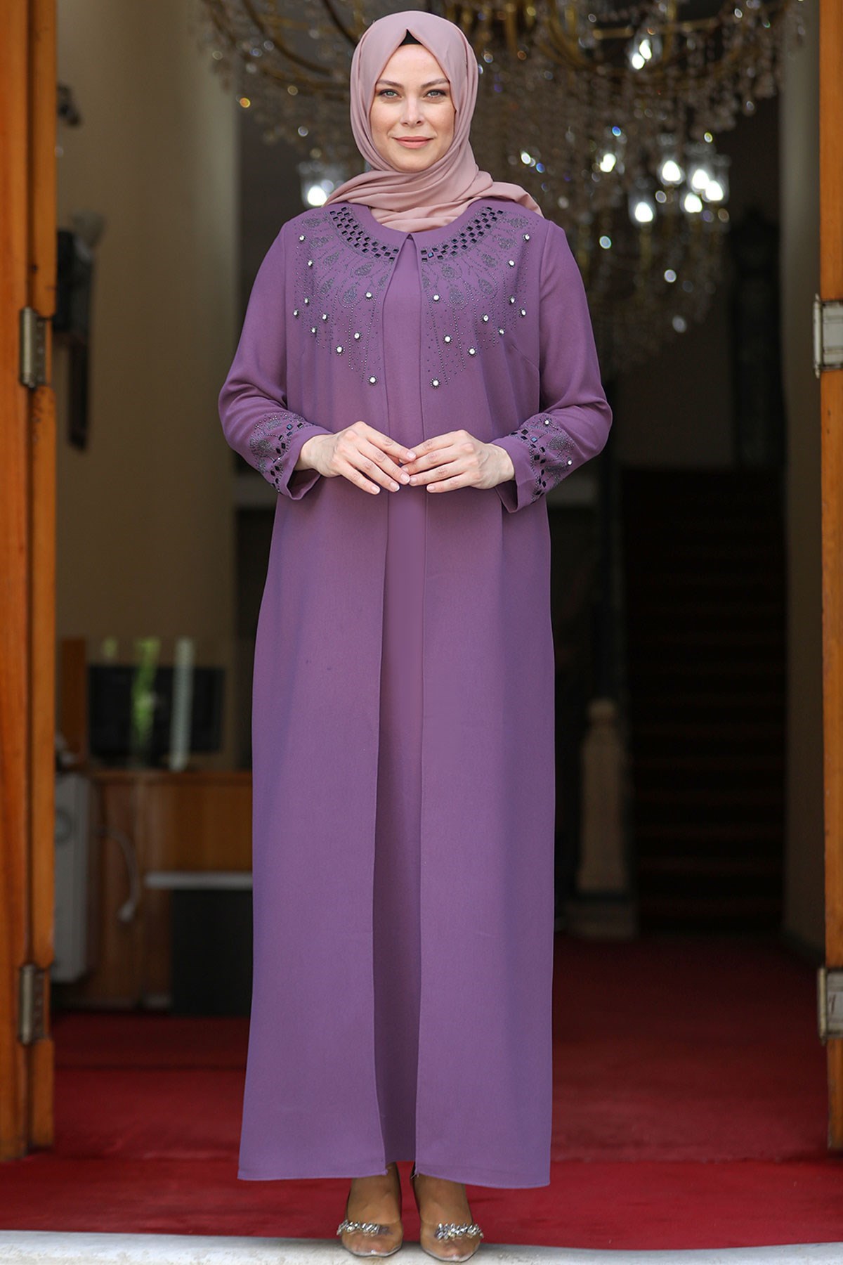 HALE ABİYE AMH798-VİOLETAmine Hüma