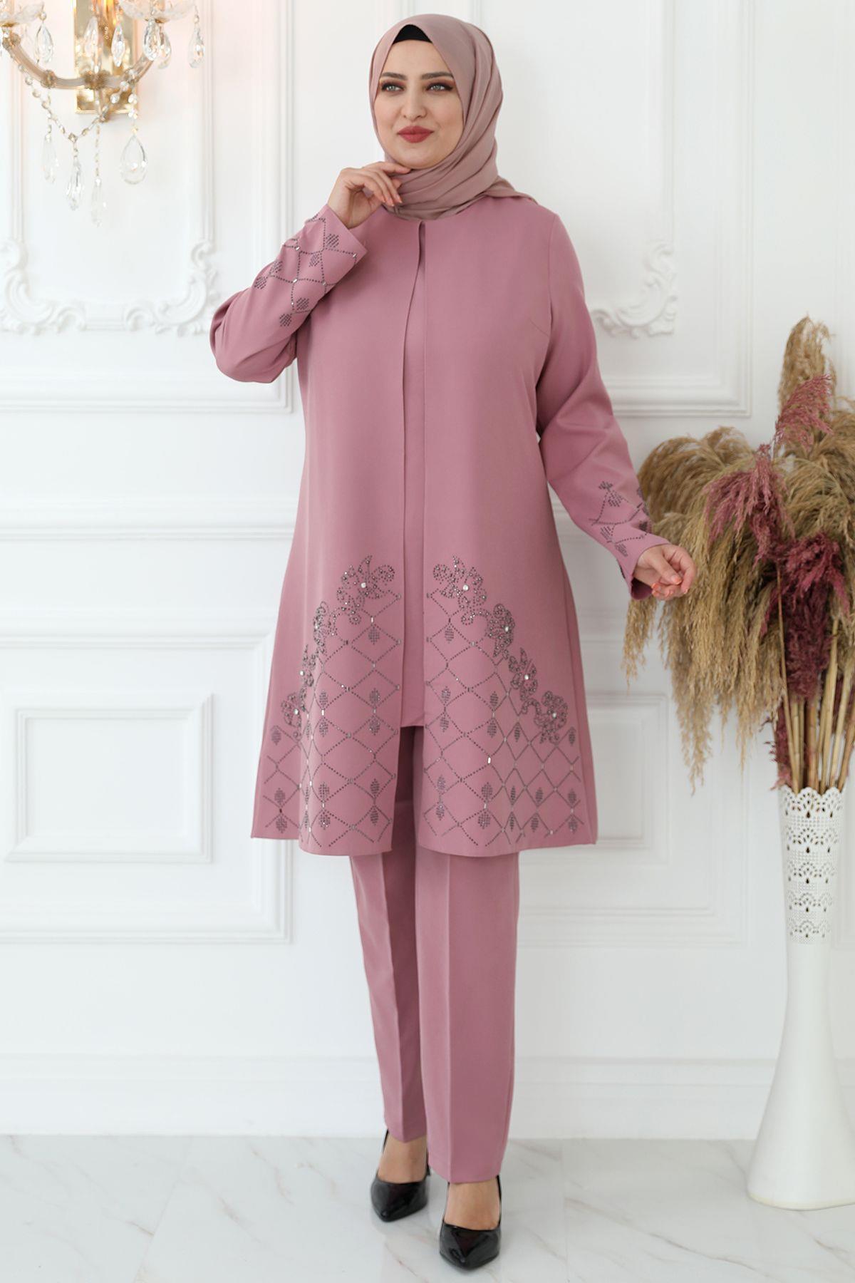 Derin İkili Takım Pudra AMH812AMH812-PUDRAAmine Hüma