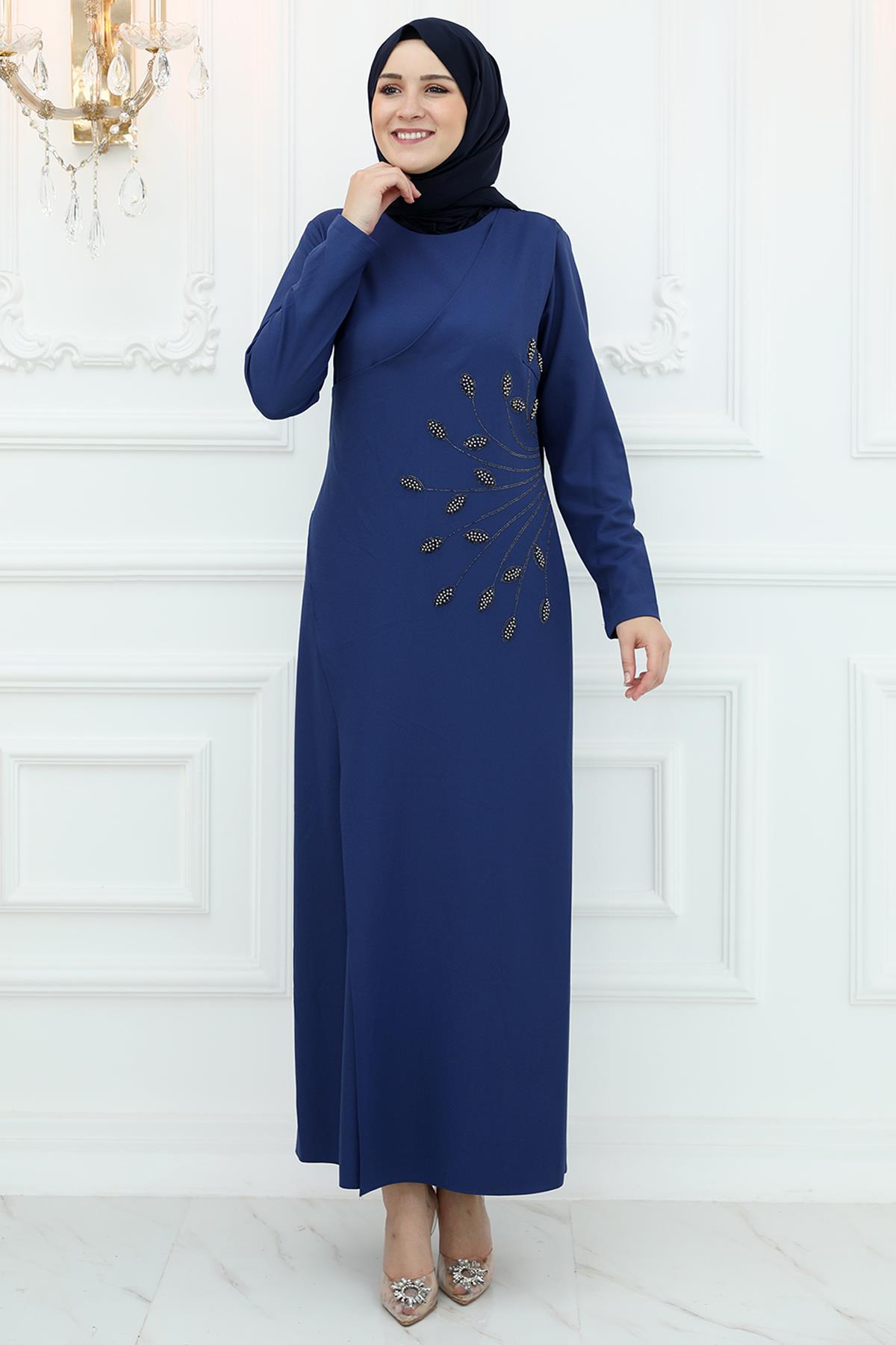 MİSLİNA ABİYEAMH932-İNDİGOAmine Hüma