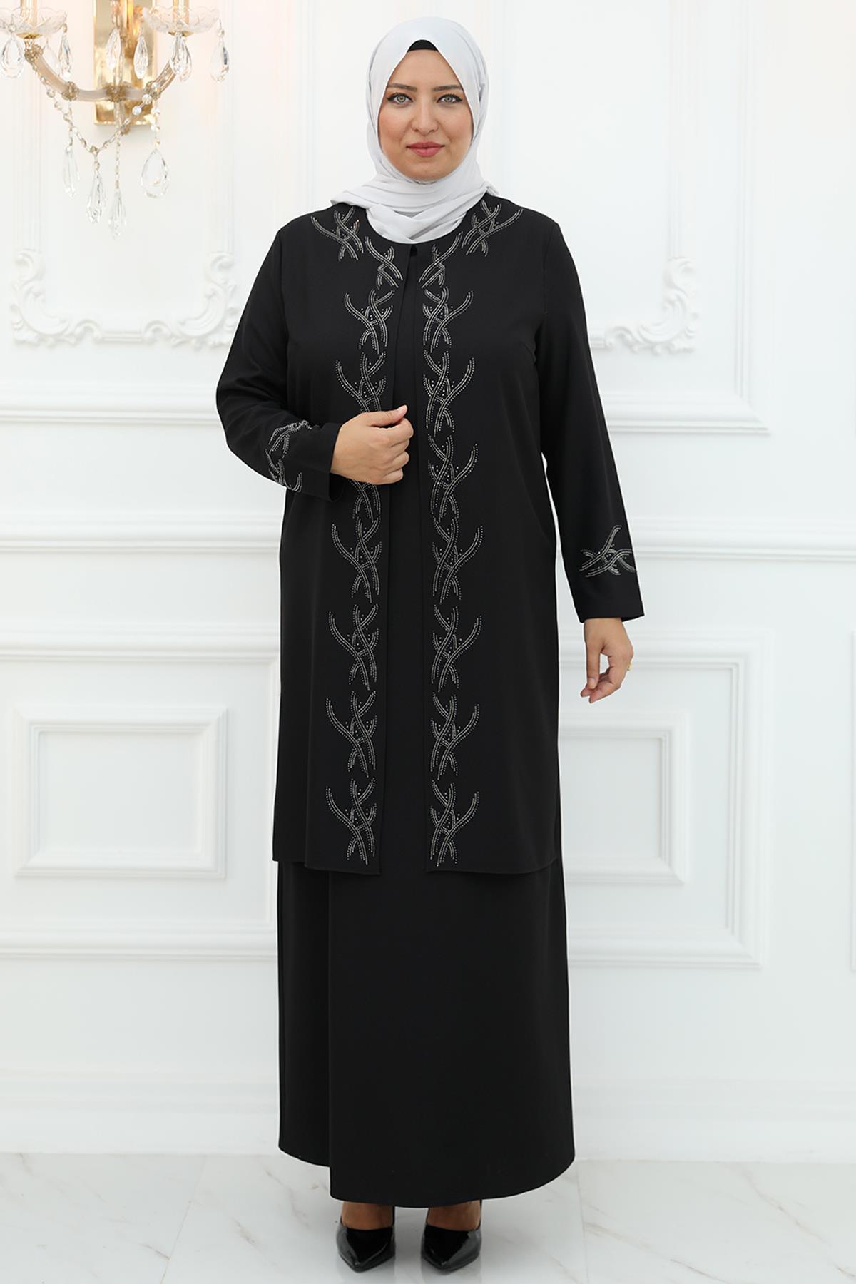 ZÜLEYHA ABİYEAMH936-SİYAHAmine Hüma