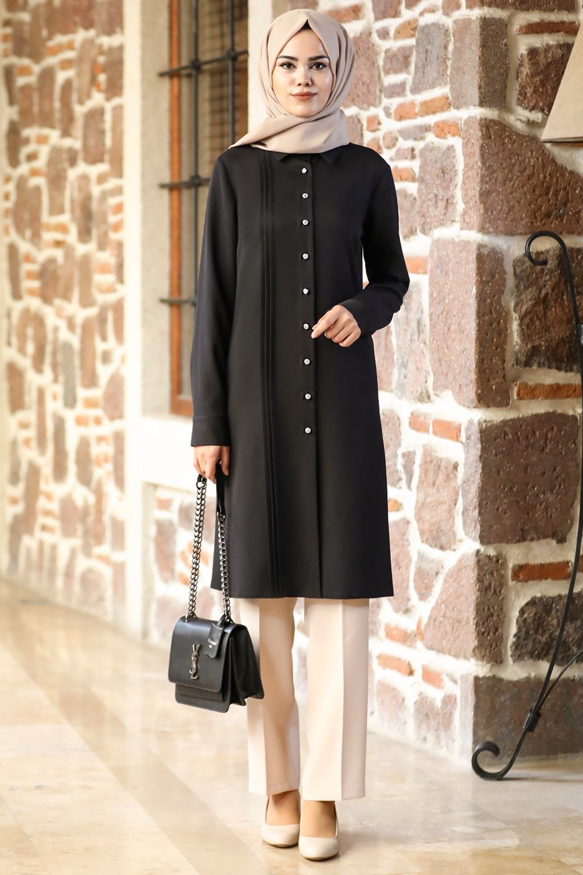 ELİZ İKİLİ TAKIMANR10-SİYAHAhunur Moda