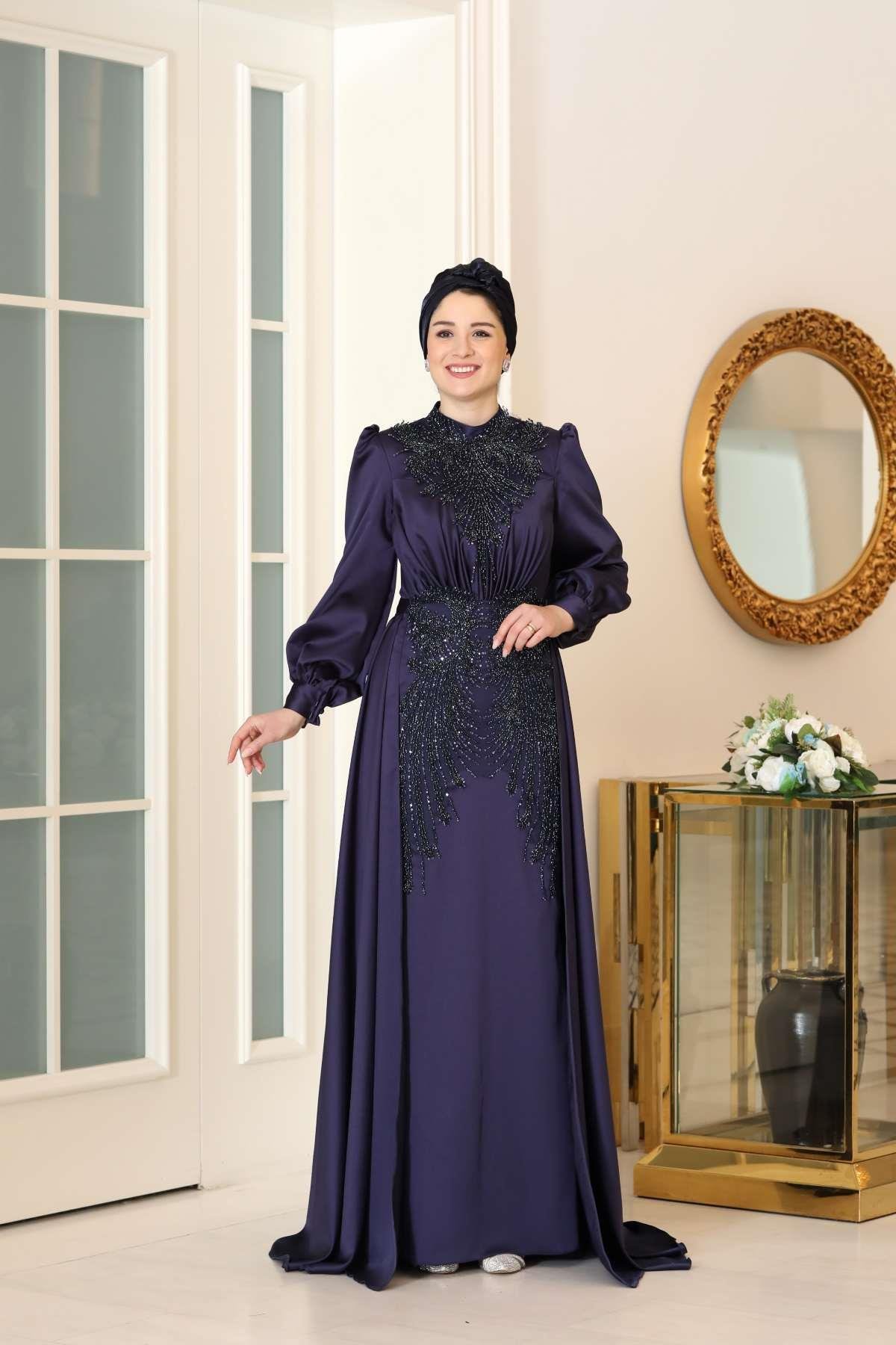 Angel Abiye Lacivert BBF28BBF28-LACİVERTBurak Baran