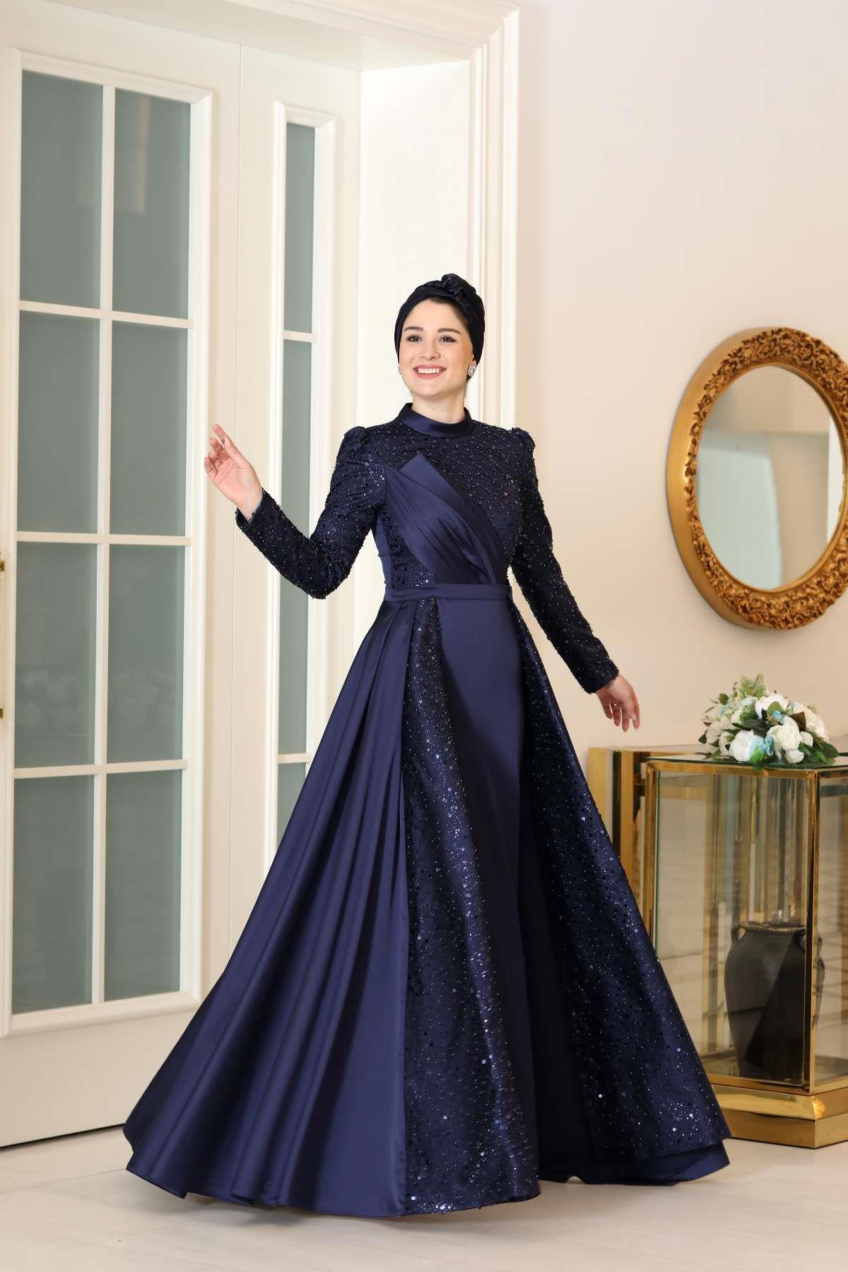 Asel Abiye Lacivert BBF40BBF40-LACİVERTBurak Baran