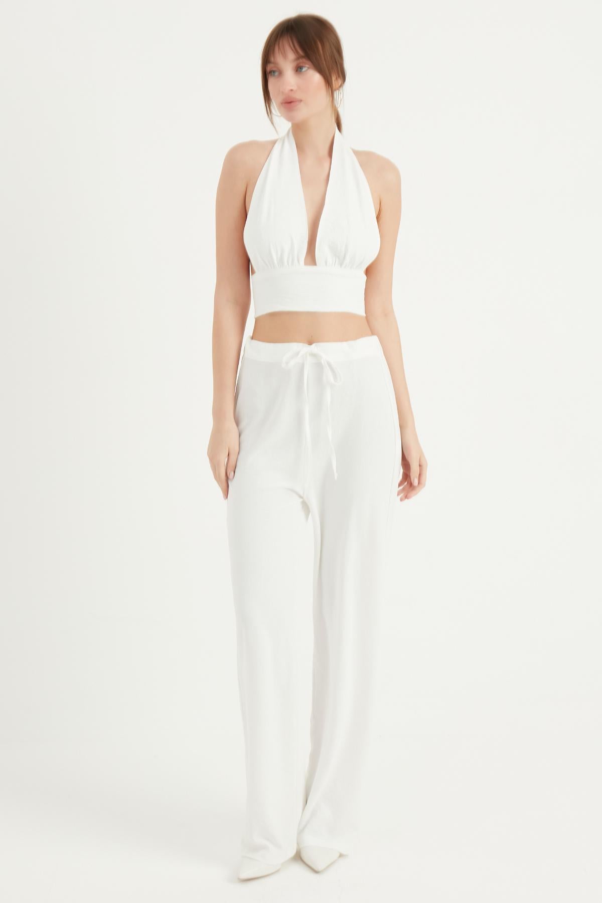 CROP BLUZ