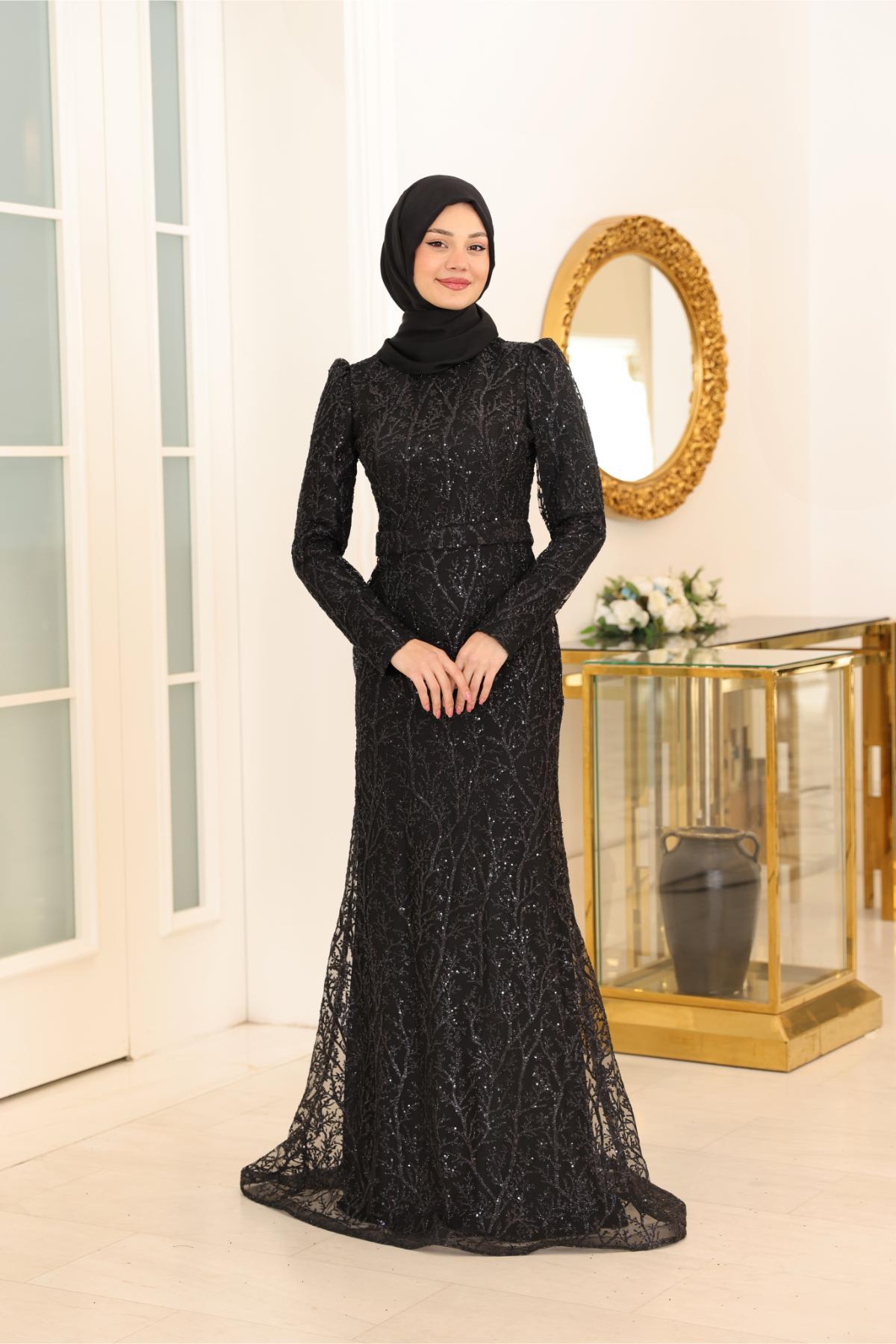 Tuana Abiye Siyah SN92