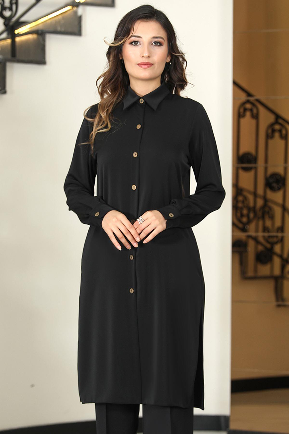 Asrın Tunik Siyah ELB54