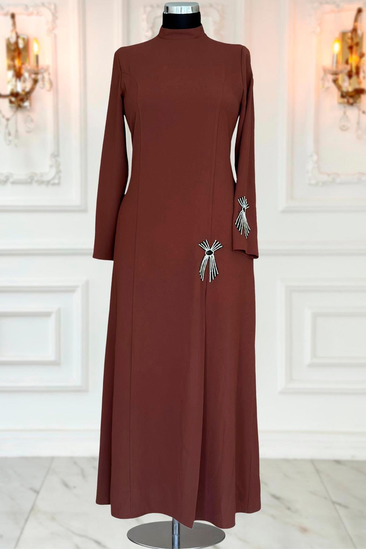 Tuay Abiye Kahverengi AMH1076