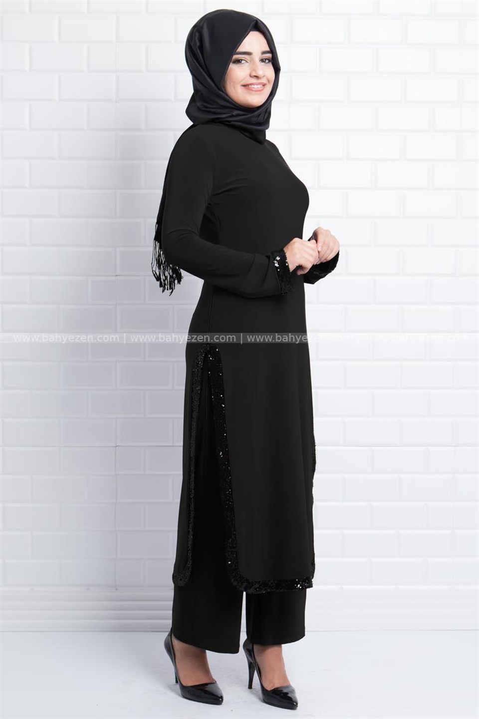 Güz Tunik Pantolon Abiye Takım Siyah FHM374FHM374-SİYAHKategorisiz