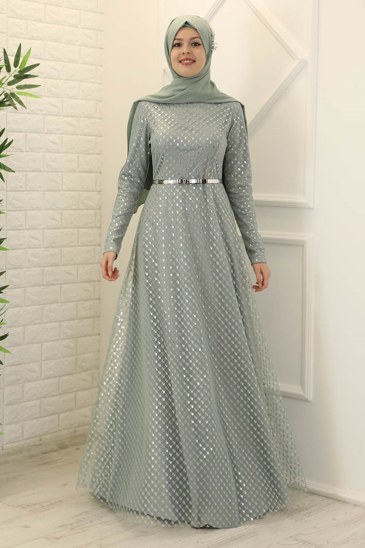 BAHAR ABİYENDY12-MİNTNidya Moda