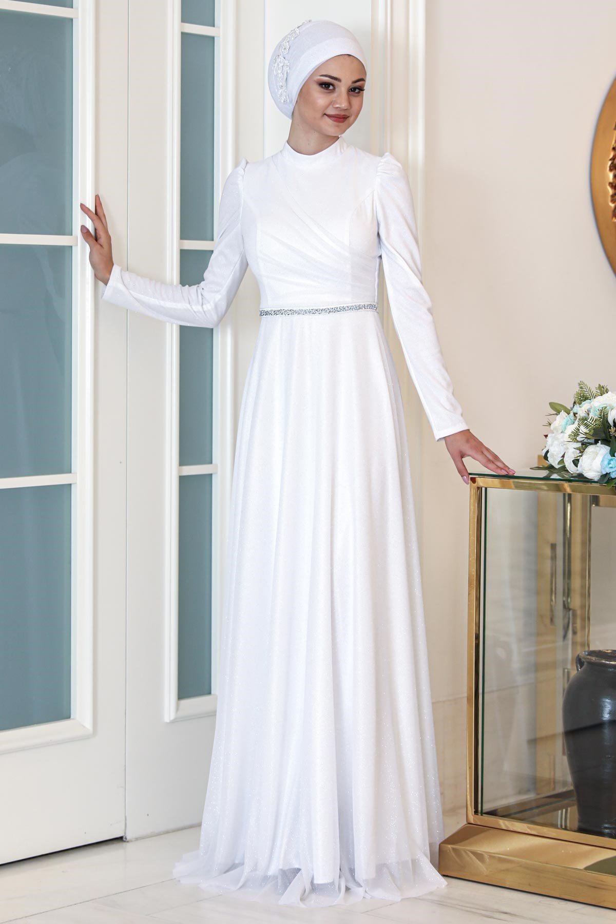 Işıl Abiye Beyaz SN46SN46-BEYAZSefanisa