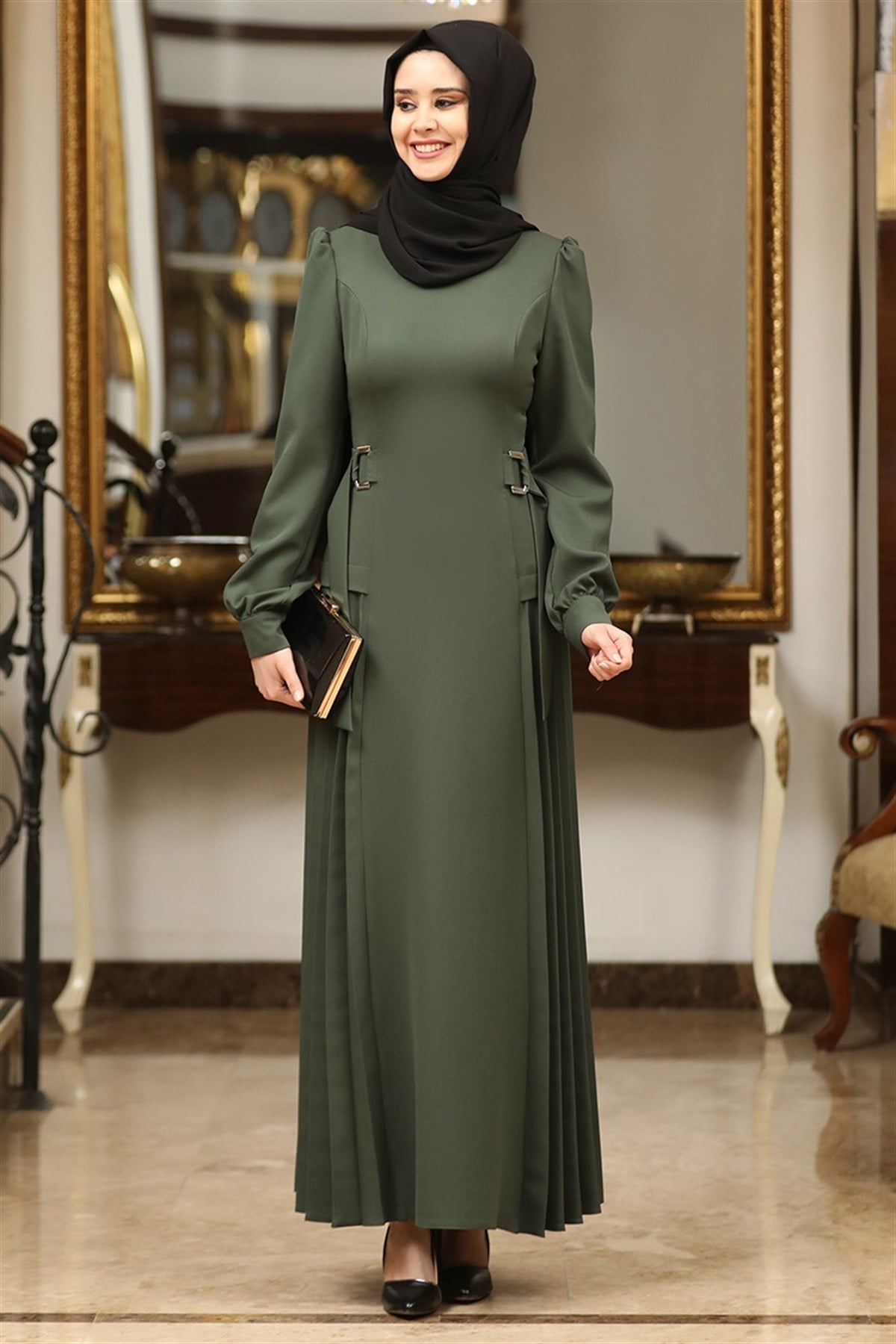 Arya Elbise Haki SN50SN50-HAKİSefanisa