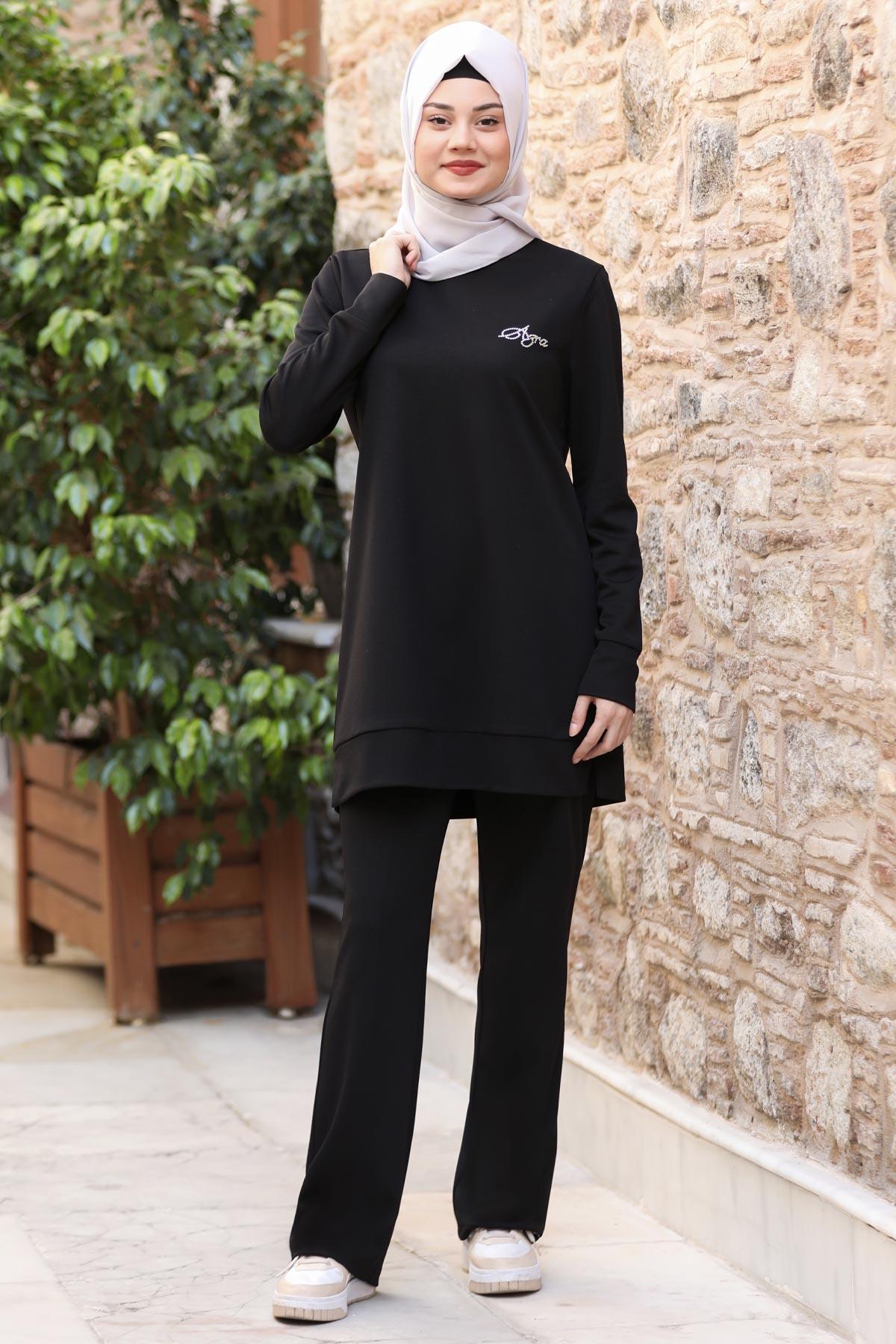 Cemre İkili Takım Siyah SN54SN54-SİYAHSefanisa