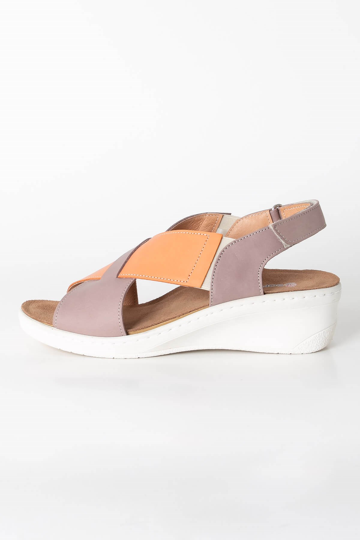 Genuine Leather Anatomic Sandals Lilac ZND1365805ZND1365805-LİLASoftMode